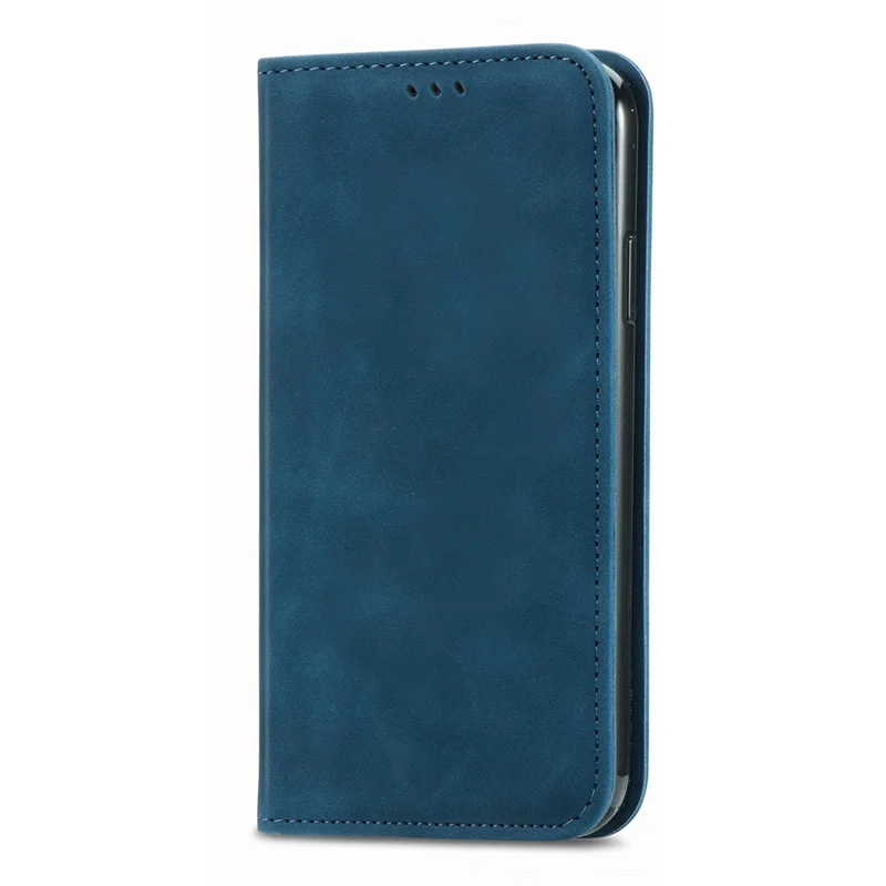 For Xiaomi Redmi Note 15 Pro 5G (Global) Leather Case with Card Holder Magnetic Absorption Phone Cover - Blue