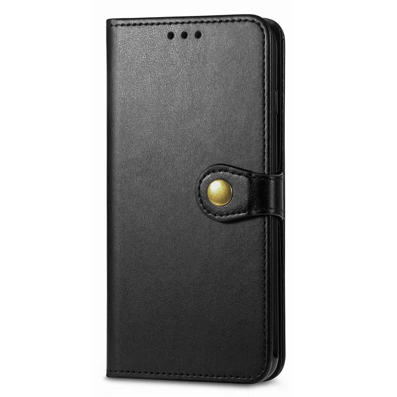 For Xiaomi Redmi Note 15 Pro 5G (Global) Case Wallet Stand Leather Phone Cover with Wrist Strap - Black