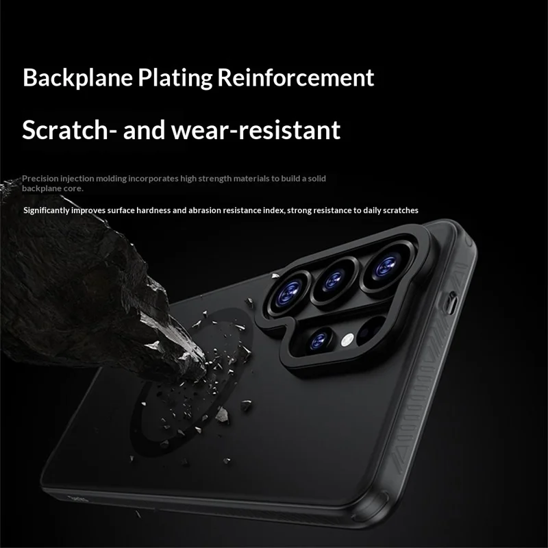 BENKS Für Samsung Galaxy S26 / S26 Pro Magnetische Hülle PC + TPU Matt Handyhülle - Schwarz