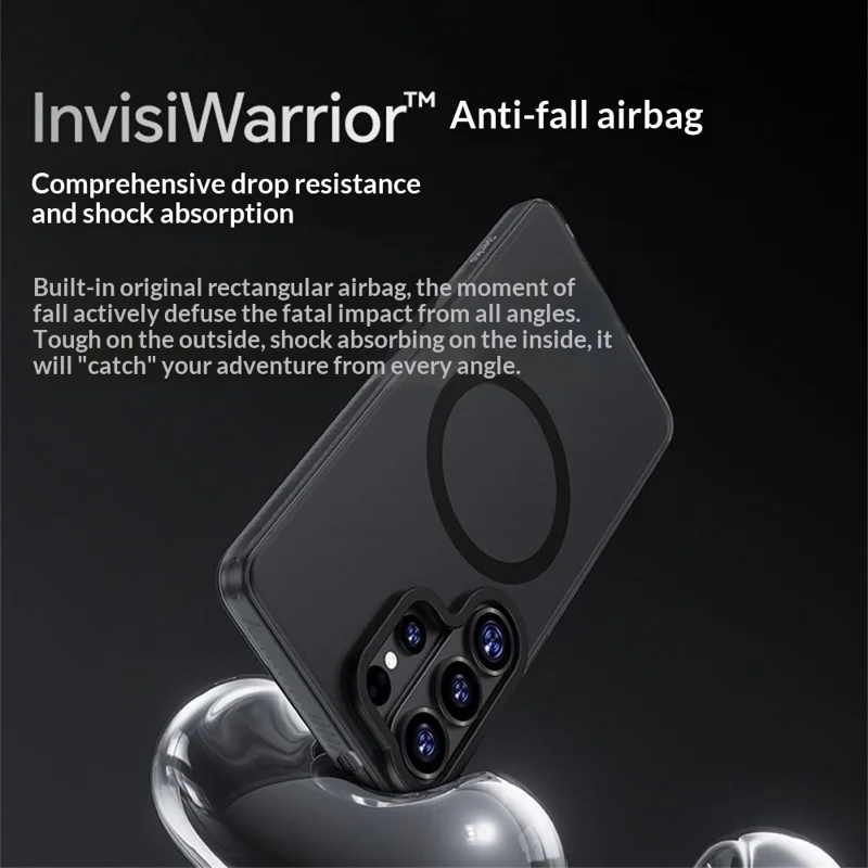 BENKS Für Samsung Galaxy S26 / S26 Pro Magnetische Hülle PC + TPU Matt Handyhülle - Schwarz