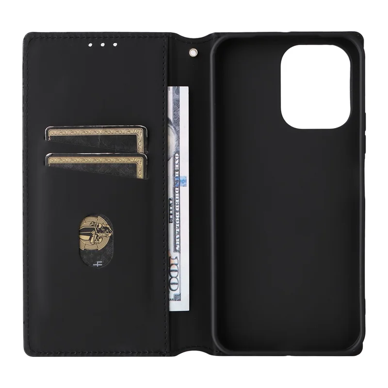 Phone Case for vivo Y31d 4G  /  Y500i 5G Wallet Rhombus Imprinted PU Leather Phone Cover - Silver