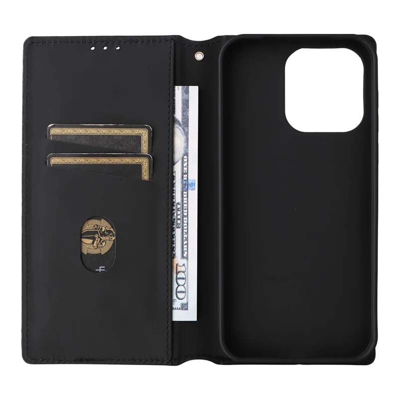 Handyhülle für OnePlus Turbo 6 5G / Turbo 6V 5G, Brieftasche mit Rhombus-Muster, aus geprägtem PU-Leder - Silber