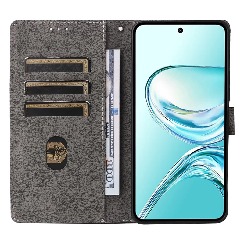 Phone Case For ZTE nubia Focus 2 Ultra 5G Wallet RFID Blocking PU Leather Phone Cover Stand with Strap - Black