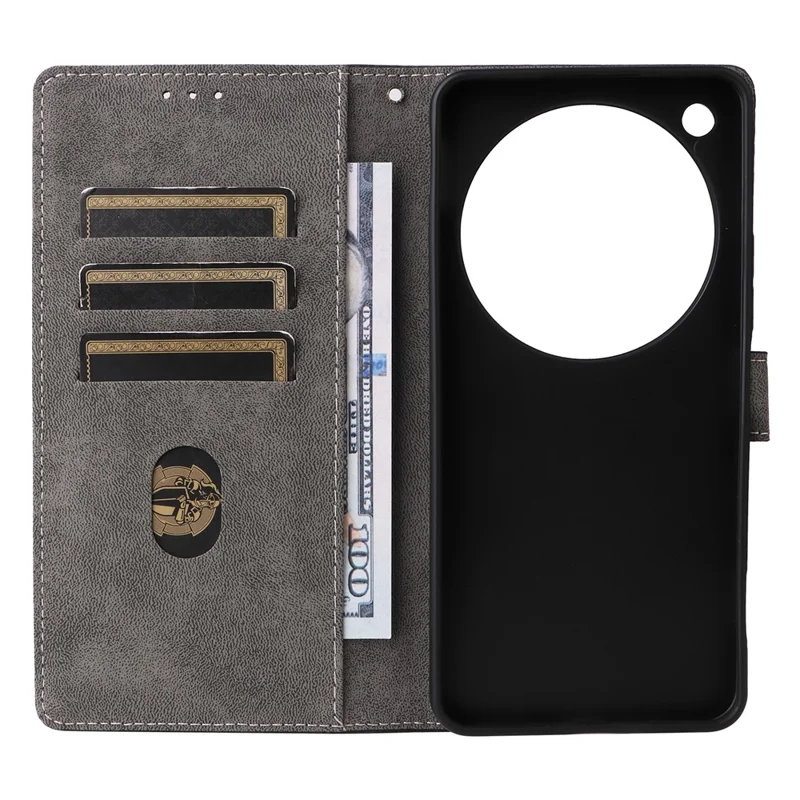 Phone Case For ZTE nubia Focus 2 Ultra 5G Wallet RFID Blocking PU Leather Phone Cover Stand with Strap - Blue