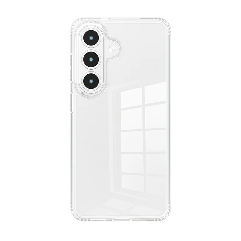 För Samsung Galaxy S26+ Clear Phone Case TPU PC chockabsorberande skyddshölje - Transparent