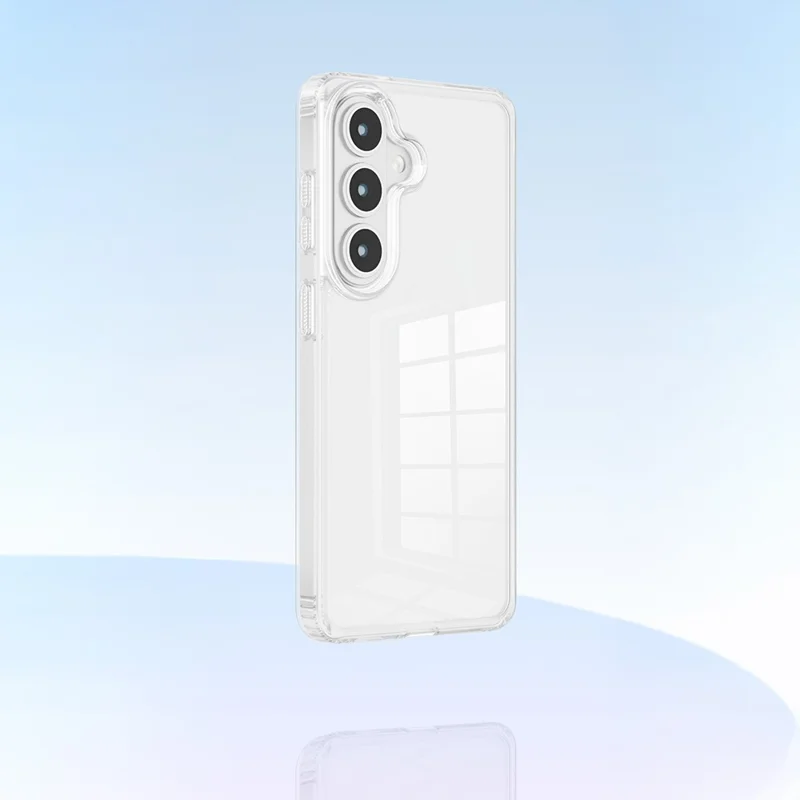 För Samsung Galaxy S26+ Clear Phone Case TPU PC chockabsorberande skyddshölje - Transparent