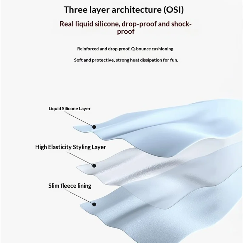 For iPhone Air Case Compatible with MagSafe Precise Cutouts PC + Liquid Silicone Phone Cover - Purple