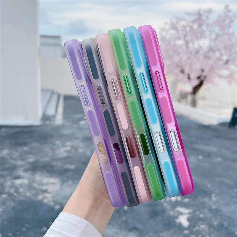 For iPhone 16 Pro Magnetic Case Kickstand Skin Touch Rubberized TPU PC Phone Cover Compatible with MagSafe - Purple