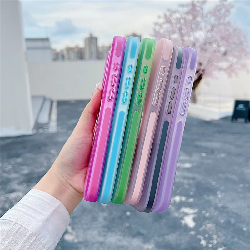 For iPhone 16 Pro Magnetic Case Kickstand Skin Touch Rubberized TPU PC Phone Cover Compatible with MagSafe - Purple