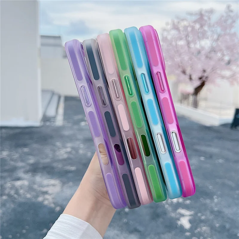 For iPhone 16 Pro Max Magnetic Case Kickstand Skin Touch Rubberized TPU PC Phone Cover Compatible with MagSafe - Blue