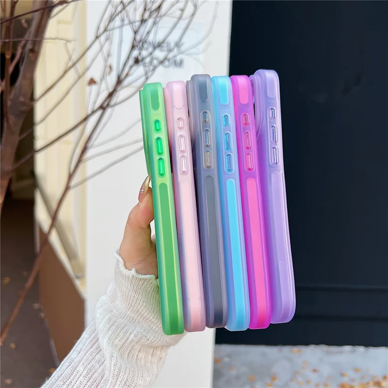 For iPhone 17 Pro Max Magnetic Case Skin Touch Rubberized TPU PC Phone Cover Compatible with MagSafe - Pink