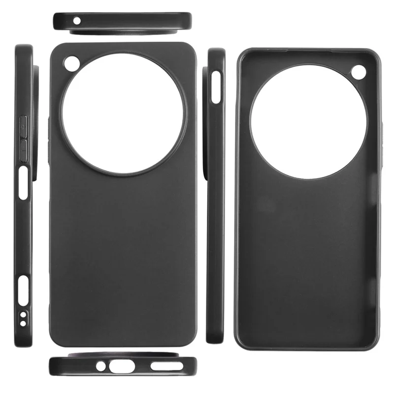 Bulk Purchasing For ZTE Nubia Focus 2 Ultra 5G Case Shockproof 1.2mm TPU Matte Phone Cover - Black