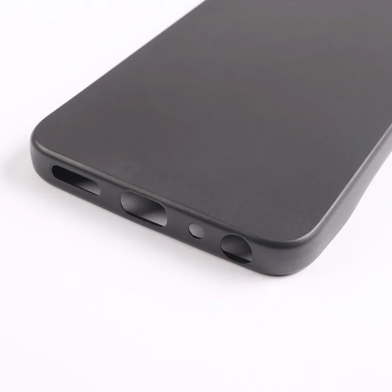 Bulk Purchasing For ZTE nubia V80 Max 4G Case Precise Cutouts 1.2mm TPU Matte Phone Cover - Black