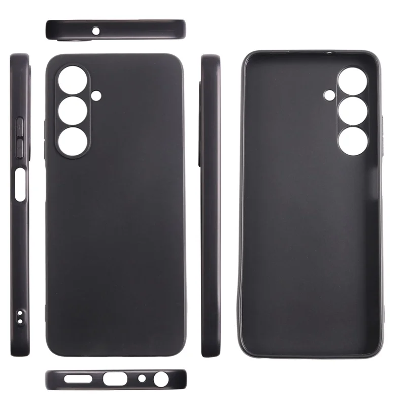 Bulk Purchasing For ZTE nubia V80 Max 4G Case Precise Cutouts 1.2mm TPU Matte Phone Cover - Black