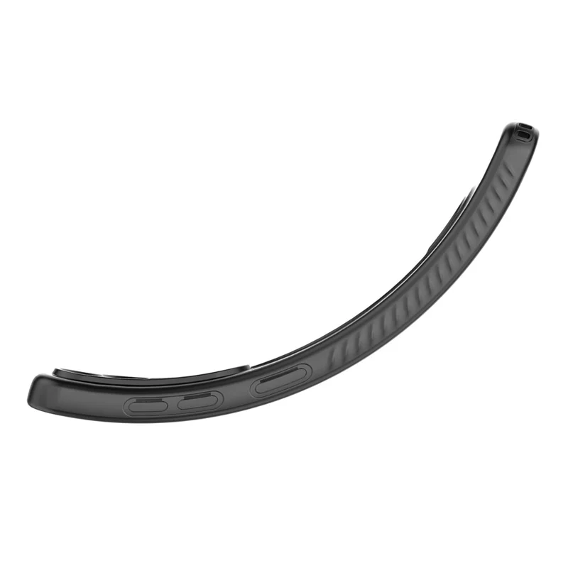 For Samsung Galaxy A37 5G Magnetic Case Rotating Kickstand TPU PC Phone Cover - Black