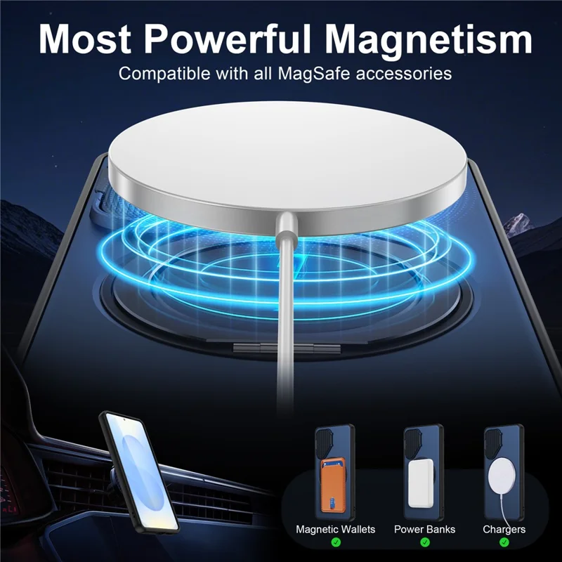 For Samsung Galaxy S26 Magnetic Case TPU + PC Rotary Kickstand Phone Cover with Camera Shield - Black