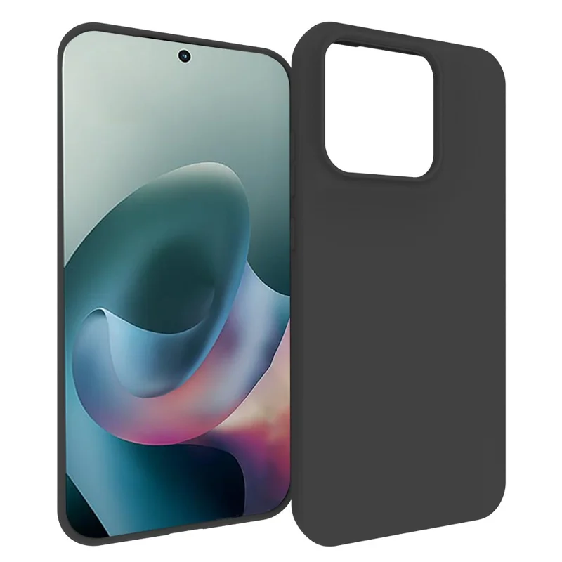 Cover per Motorola Moto G77 5G / G67 5G, Finitura Opaca, Morbido Cover in TPU - Nero