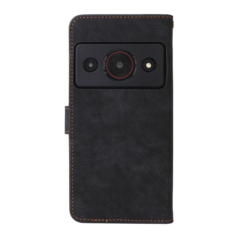 For ZTE Blade A75 Pro 5G / Telstra T-Elite 5G Case Wallet RFID Blocking PU Leather Phone Cover Stand with Strap - Black