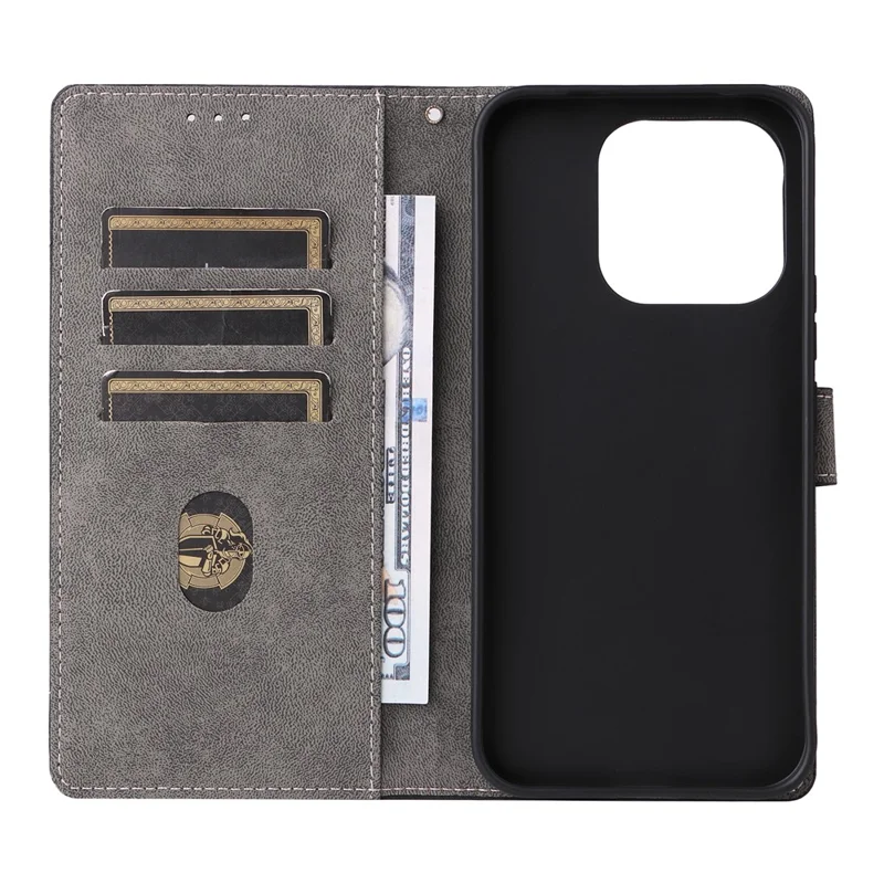 Capa Carteira para Realme 16 Pro+ 5G, Capa de Couro PU com Função RFID, Suporte e Alça - Preto