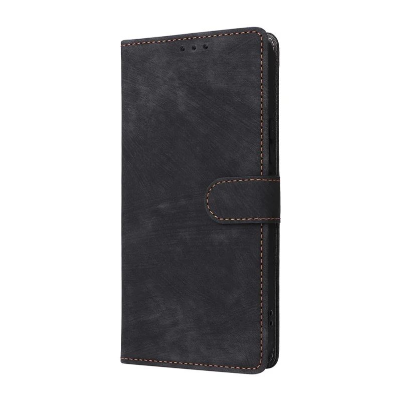 Phone Case For Xiaomi Poco X8 Pro Max 5G  /  Redmi Turbo 5 Max 5G Wallet RFID Blocking PU Leather Phone Cover Stand with Strap - Black
