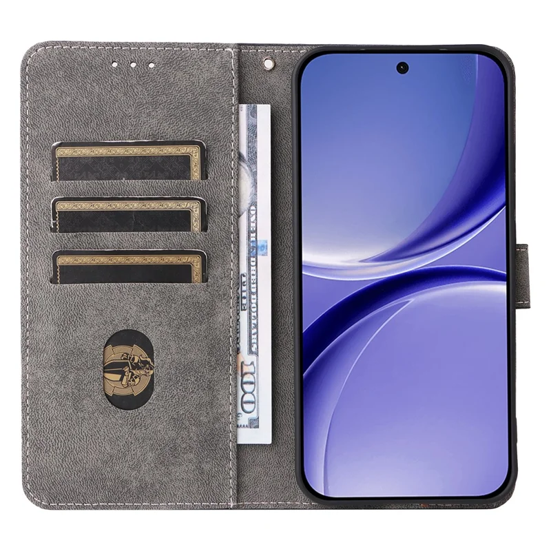 Handyhülle für Xiaomi Poco X8 Pro 5G / Redmi Turbo 5 5G, Brieftasche, RFID-Schutz, PU-Leder-Handyhülle mit Ständer und Riemen - Schwarz