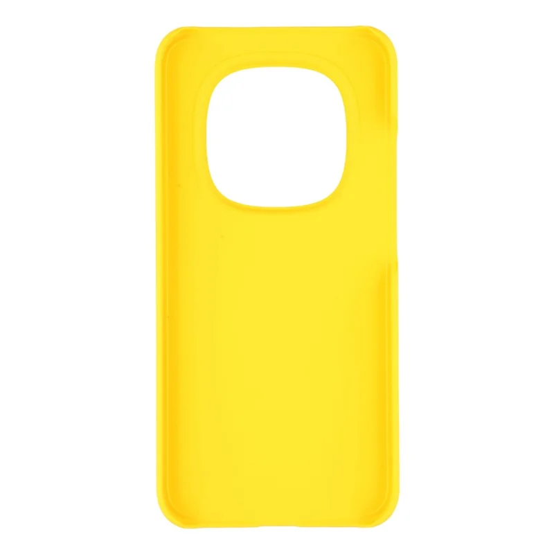 For Xiaomi Redmi Note 15 4G (Global) Case Hard PC Drop Proof Frosted Minimalist Phone Cover - Yellow
