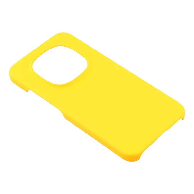 For Xiaomi Redmi Note 15 4G (Global) Case Hard PC Drop Proof Frosted Minimalist Phone Cover - Yellow