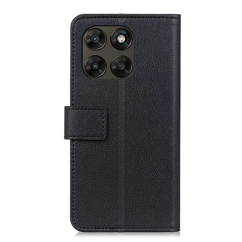 Capa de Telemóvel Carteira com Suporte em Pele Sintética para Motorola Moto G77 5G / G67 5G - Preto