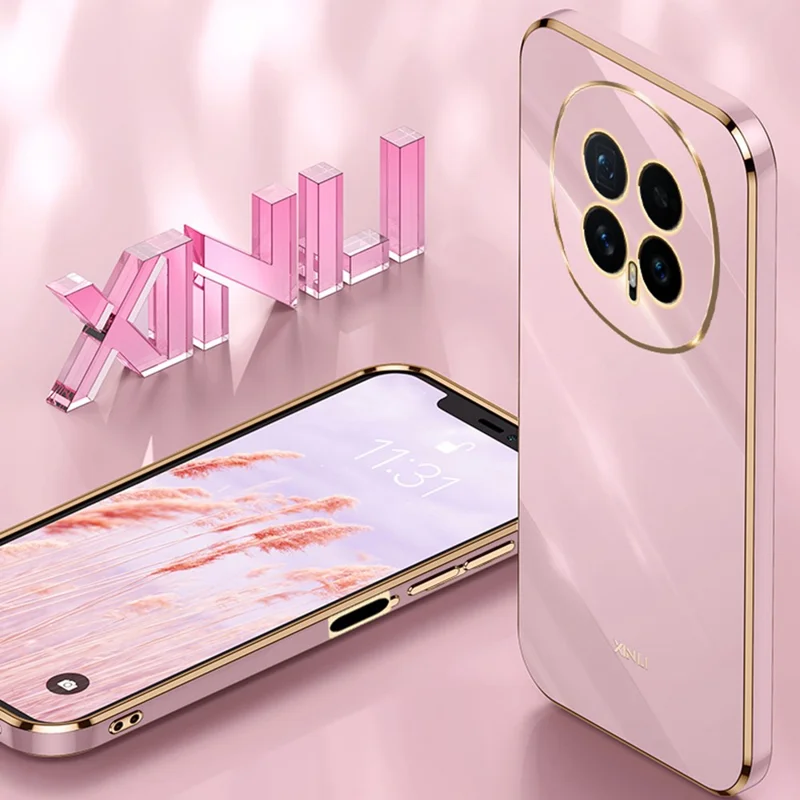 XINLI لجهاز Honor Magic8 5G غطاء هاتف شفاف مقاوم للعرق مصنوع من مادة TPU - أزرق فاتح