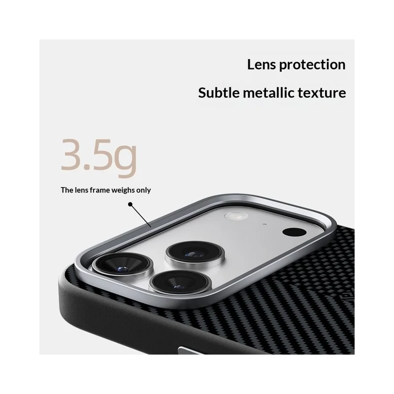 ABEEL For iPhone 17 Pro Magnetic Case Ultra-thin 6D Printed Shockproof TPU PC Aluminum Alloy Leather Phone Cover - Guardian Model 2 No. 2