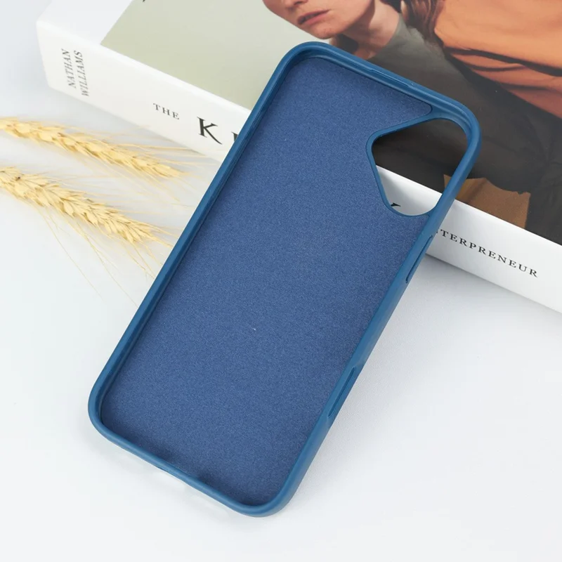 Acquisto all'ingrosso per custodia magnetica iPhone 16 compatibile con MagSafe in materiale di paglia di grano e TPU, cover antigraffio - Rosa
