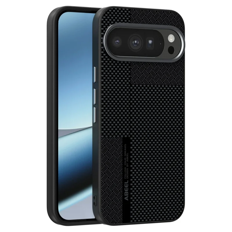 ABEEL For Google Pixel 10 Pro XL Magnetic Case Ultra-thin 6D Printed Shockproof TPU PC Aluminum Alloy Leather Phone Cover - Guardian Model 2 No. 2