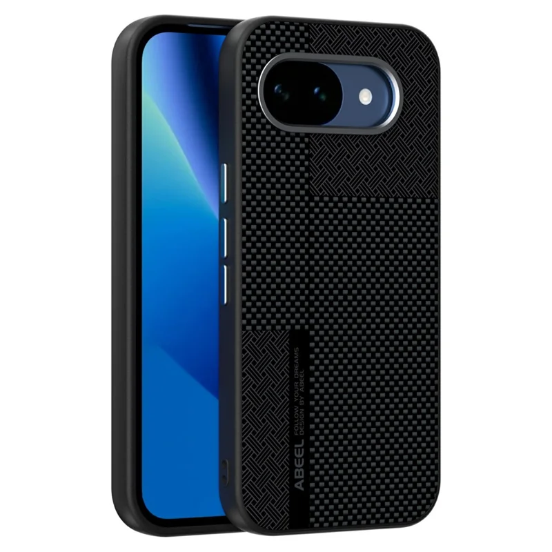 ABEEL For Google Pixel 10a Magnetic Case Ultra-thin 6D Printed Shockproof TPU PC Aluminum Alloy Leather Phone Cover - Guardian Model 2 No. 2