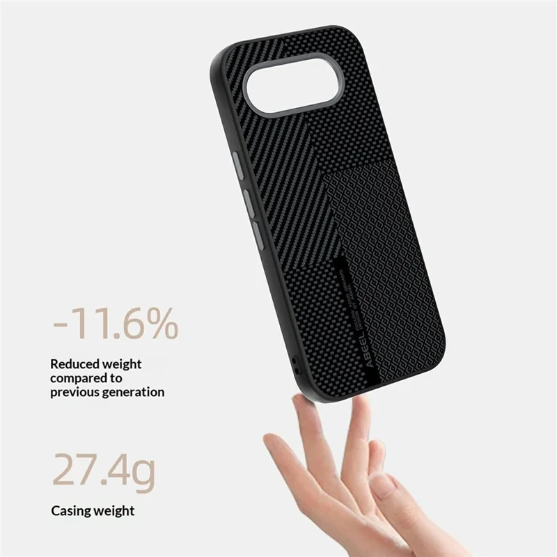 ABEEL For Google Pixel 10a Magnetic Case Ultra-thin 6D Printed Shockproof TPU PC Aluminum Alloy Leather Phone Cover - Guardian Model 2 No. 2