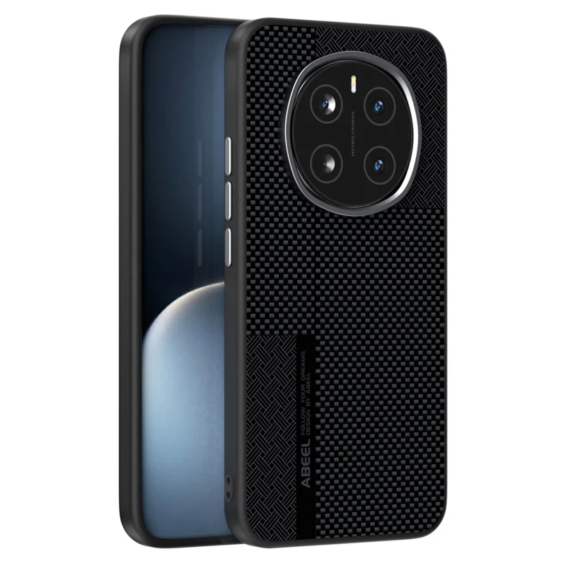 ABEEL For Honor Magic7 5G Magnetic Case Ultra-thin 6D Printed Shockproof TPU PC Aluminum Alloy Leather Phone Cover - Guardian Model 2 No. 1