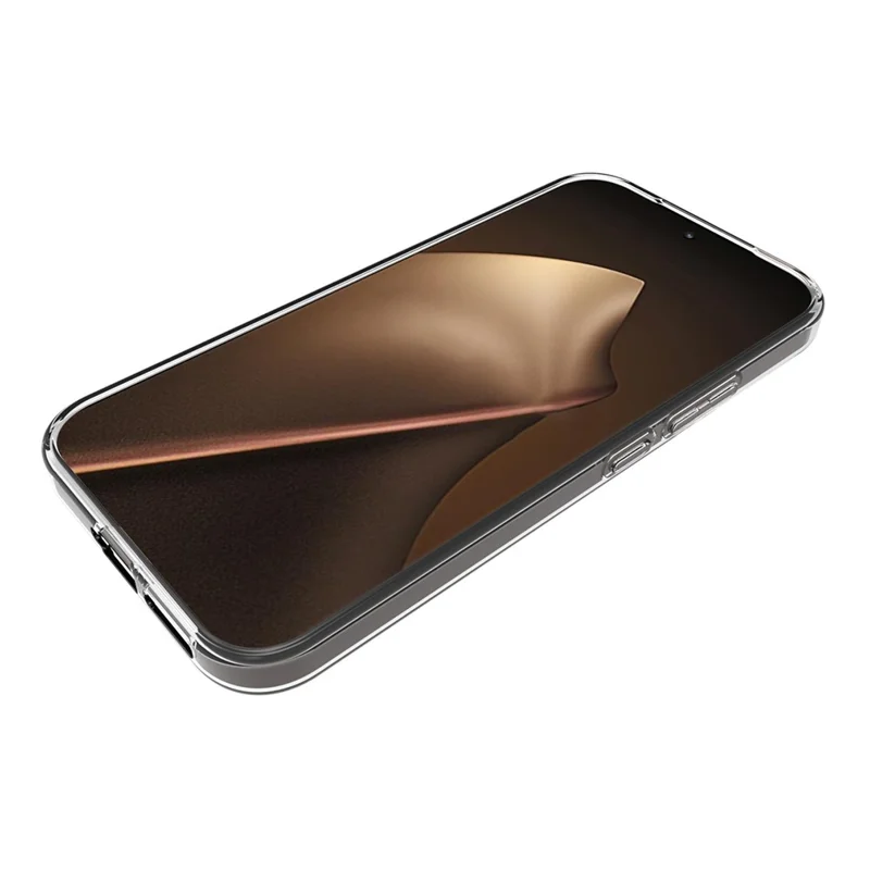 10Pcs For Xiaomi 17T Case Clear Watermark-Free TPU Protective Cover With Large Cutouts - Transparent