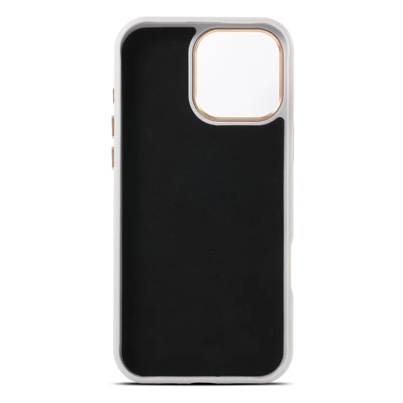 ESEBLE For iPhone 17 Pro Max Magnetic Case PU+TPU Litchi Pattern Back Cover Compatible with Magsafe - Black
