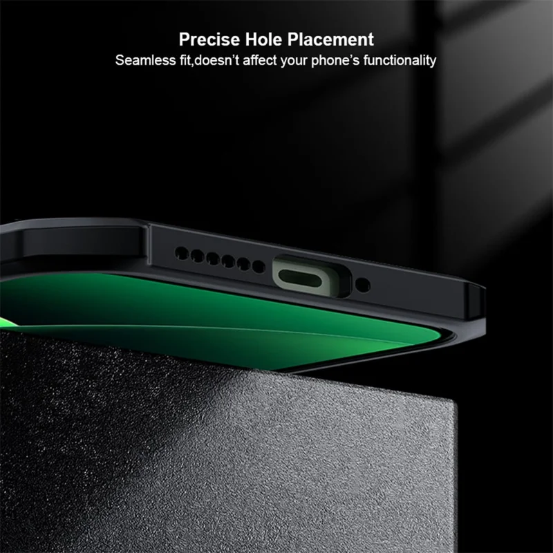 XUNDD For Xiaomi 17 Case Dropproof TPU + Acrylic Clear Back Phone Cover - Black