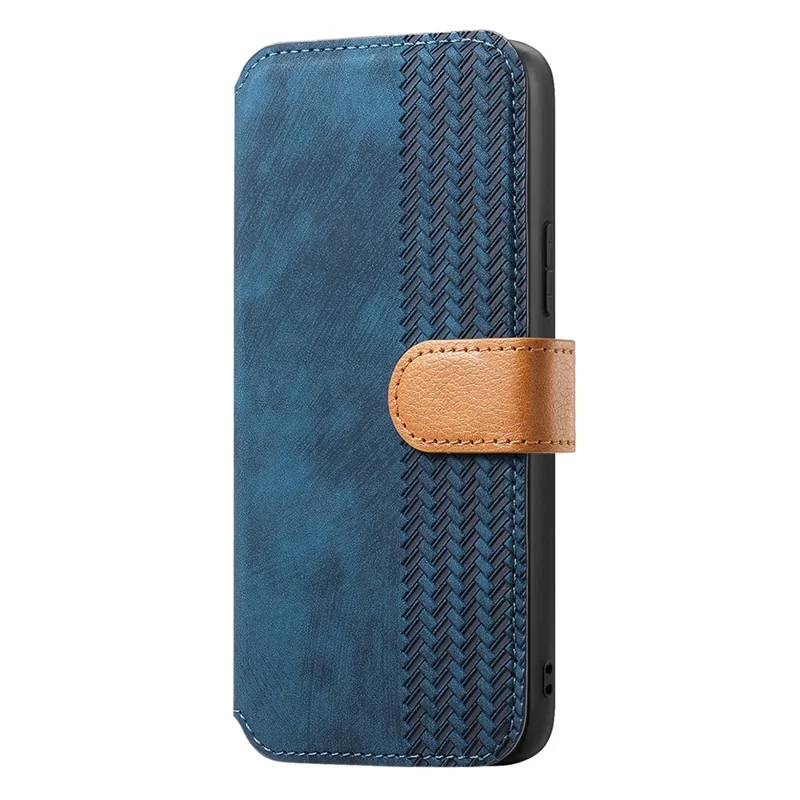 For Honor 400 5G (Global) Case Wallet Retro Leather Phone Cover with Wristband Kickstand - Blue