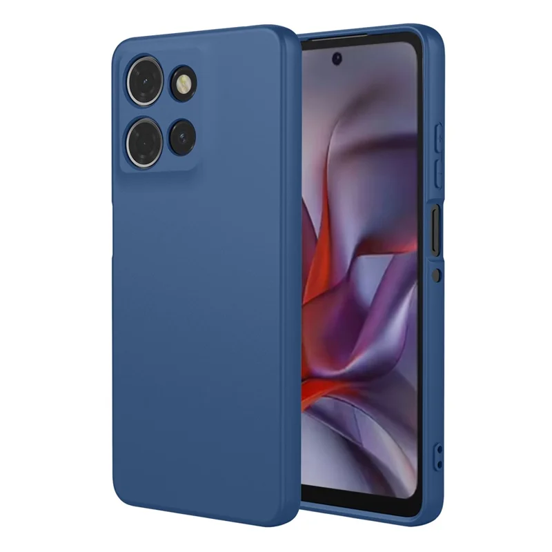 Bulk Purchasing for Motorola Moto G Power 5G Case Liquid Silicone Feel Soft TPU Protective Phone Cover - Blue