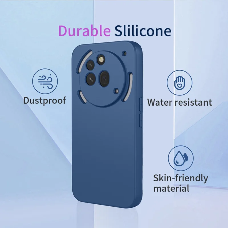 Bulk Purchasing for Nothing Phone (3a) Pro Case Liquid Silicone Feel Soft TPU Protective Phone Cover - Blue