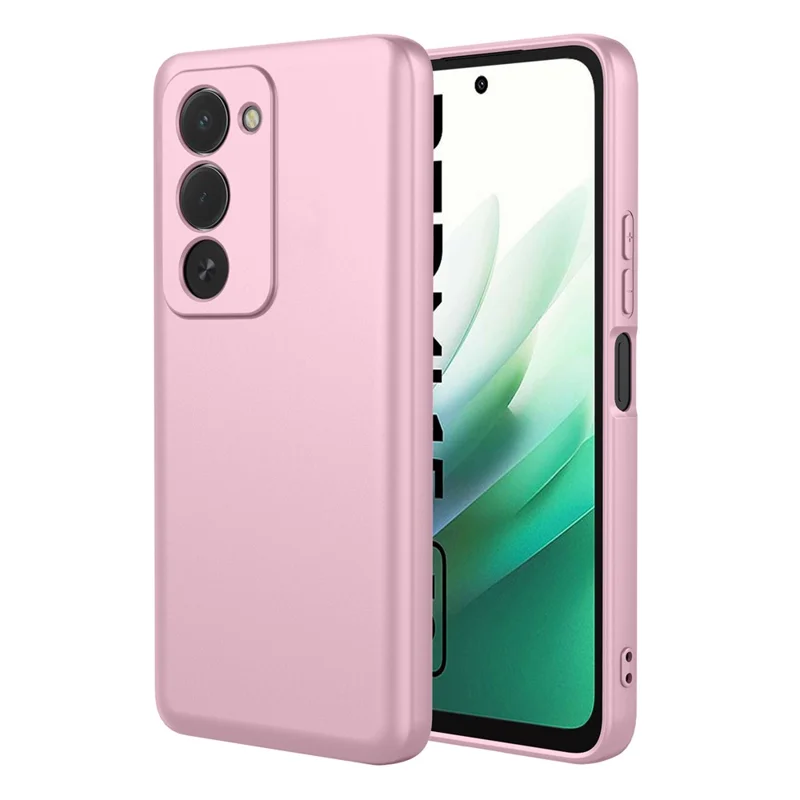 Bulk Purchasing for Xiaomi Redmi 15 5G (Global) (169mm) Case Liquid Silicone Feel Soft TPU Protective Phone Cover - Pink