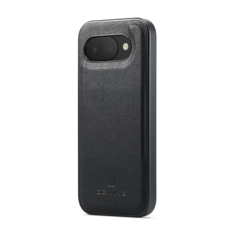 DG.MING for Google Pixel 10a Case Detachable Wallet Stand Split Leather Phone Cover - Black