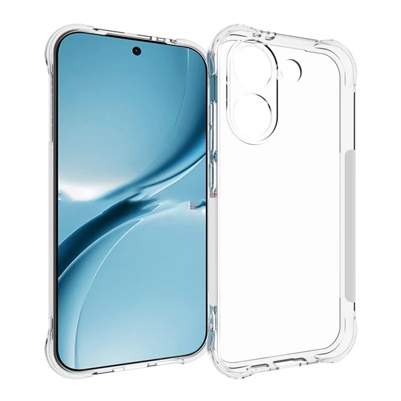 For Xiaomi Poco X8 Pro 5G / Redmi Turbo 5 5G TPU Case Non Slip Anti Drop Phone Cover - Transparent