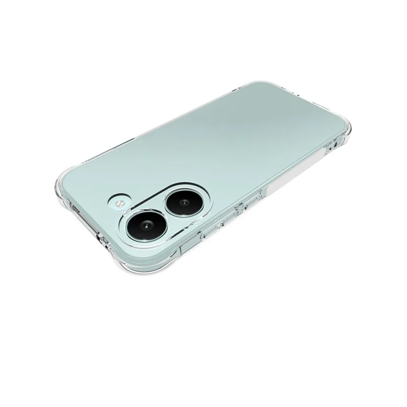 For Xiaomi Poco X8 Pro 5G / Redmi Turbo 5 5G TPU Case Non Slip Anti Drop Phone Cover - Transparent