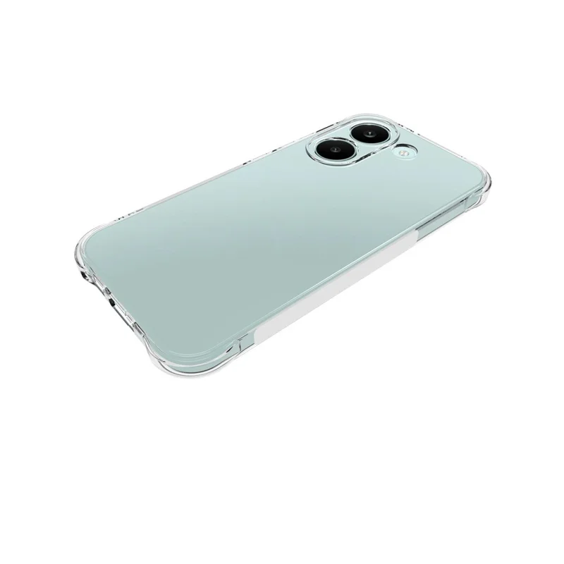 For Xiaomi Poco X8 Pro 5G / Redmi Turbo 5 5G TPU Case Non Slip Anti Drop Phone Cover - Transparent