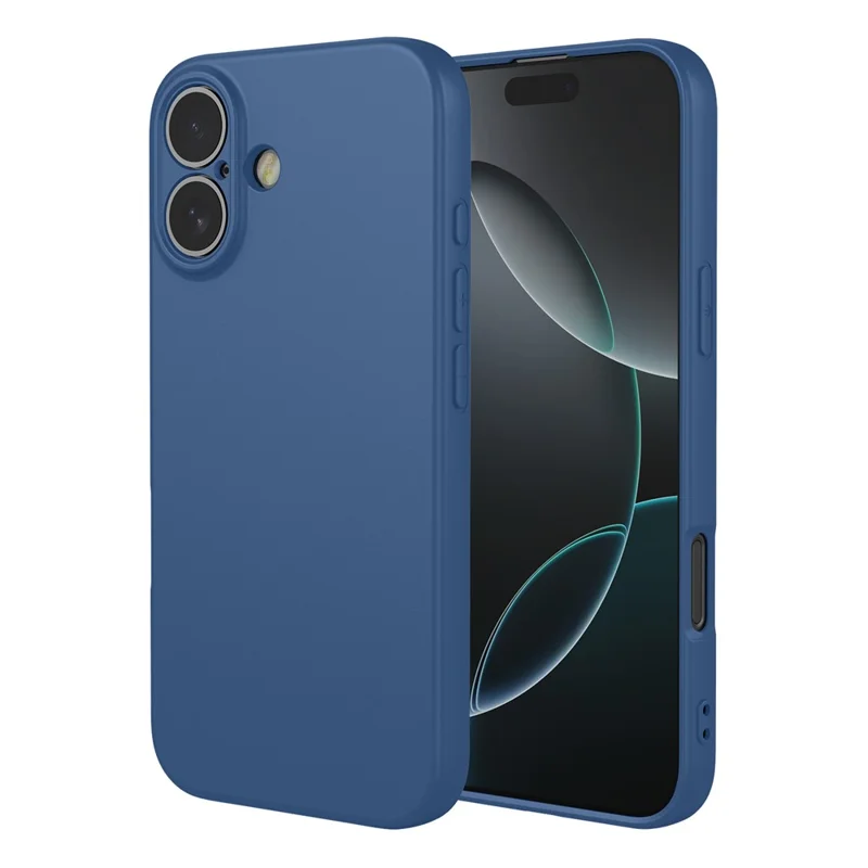 Bulk Purchasing for iPhone 17 Case Liquid Silicone Feel Soft TPU Protective Phone Cover - Blue