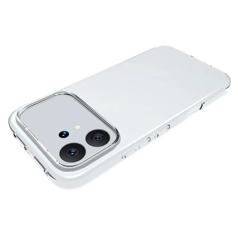 Voor Honor 600 5G Duidelijke Telefoonhoes Watermerkbestendige TPU Achterklep