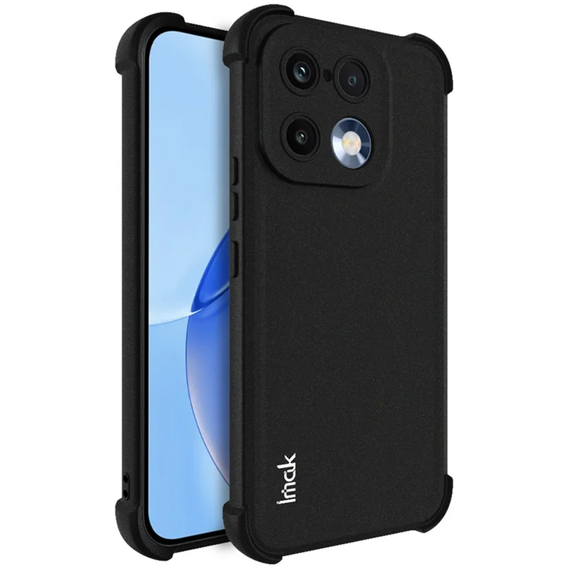 IMAK For Realme 16 Pro 5G Case TPU Phone Cover Airbag Shockproof Protection - Matte Black