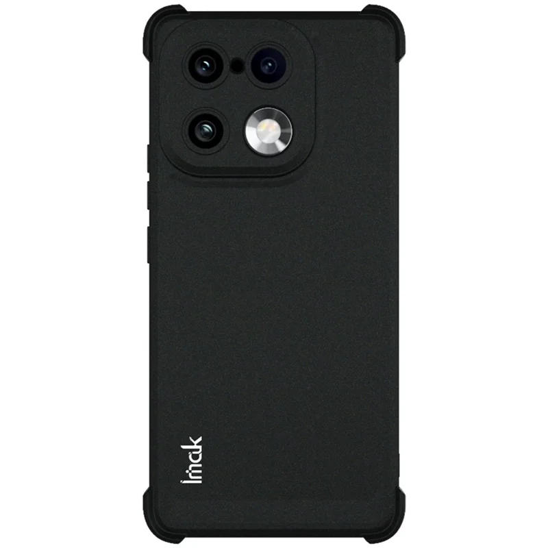 IMAK For Realme 16 Pro+ 5G Case TPU Phone Cover Airbag Shockproof Protection - Matte Black